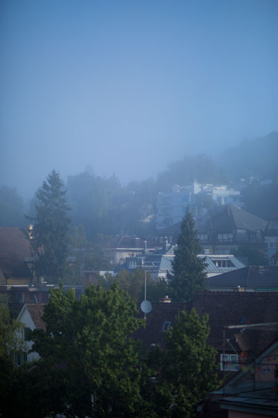 Zurich fog
